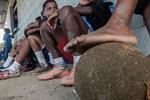 Children of Rio favela given cameras to capture daily lives and love of football