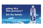 Coca-Cola's Glacéau Smartwater urges drinkers to 'hit the bottle' for Dry January