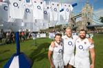 O2 puts up giant washing lines for England Rugby shirt giveaway
