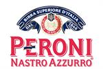 Does Peroni's premium positioning extend to its social presence?