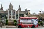 Not an April Fools'! Three brings 'selfie bus' to Barcelona for Brits abroad