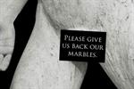 Elgin Marbles campaigners launch provocative outdoor ad in London