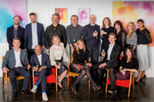 (back l-r) Toto Ellis, Jeremy Kolesar, Dave Buonaguidi, Tim Lindsay, Leo Rayman, Claire Beale (chair), Zoe Jones, Debs Gerrard, Davina Barker, (front l-r) Tom Firth, Jason Gonsalves, Karen Stacey, Caitlin Ryan, Matt Edwards, Bridget Angear.
