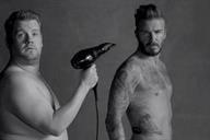 David Beckham and James Cordon team up for The Late Late Show spoof
