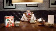 PG Tips' Monkey dons a red nose for Comic Relief in this week's ad chart