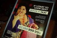 Overweight woman ad for taxi firm is 'not offensive'