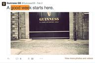 Guinness social media account escapes tweet ban