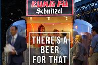 Beer with Kung Fu schnitzel? British Beer Alliance outdoor ads poke fun at street food