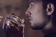 Ballantine's "space glass" by Havas Work Club