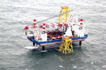 RWE has started installing foundations for its 295MW Nordsee Ost project, but grid connection has been delayed