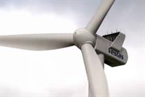 Vestas' V112 3MW turbine will be used on the project