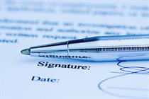 Acceptable behaviour agreement and covering letter