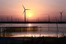 At work on... Huangang wind farm