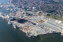 Jack-up load-up at Danish offshore hub