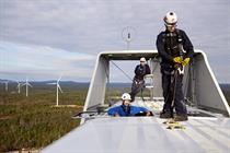 Gallery: First Wind up-turbine maintenance