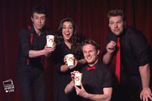 Kabuto Noodles airs live improvised comedy ad break Kabuto Noodles airs live improvised comedy ad break