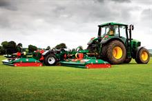Tractor-mounted mowers