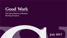What the Taylor Review of employment practices means for garden retail