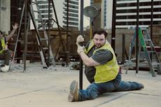 MoneySupermarket follows 'epic strut' with pole-dancing builder