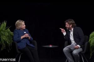 Hillary Clinton looks for millennial voters 'Between Two Ferns'