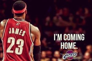 LeBron's career and media relations strategy return to their roots