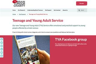 Brain Tumour Charity launches closed Facebook group