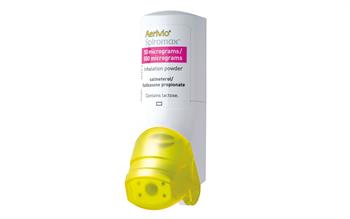 Alternative salmeterol/fluticasone dry powder inhaler for asthma and COPD