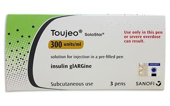 New high-strength insulin glargine formulation