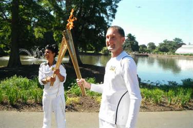 Squires Garden Centres John Harding carried Olympic torch ...