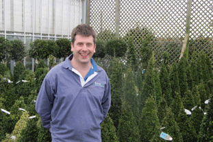 Richard McKenna, Nursery Director, Wyevale East Nurseries. Image: HW