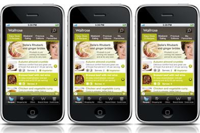 Waitrose: iPhone app and mobile website launched
