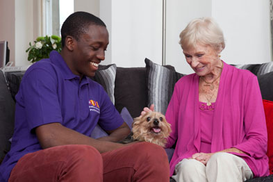 Befriending: boosting emotional well-being improved patients' overall health (Photo: WRVS)