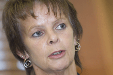 Ms Milton: free health services (Photograph: Nathan Clarke)