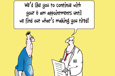 The GP Record, by Fran Orford www.francartoons.com
