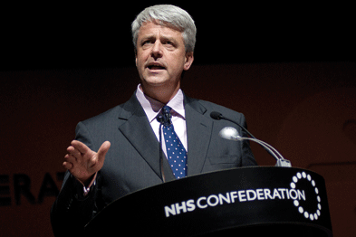 Mr Lansley: claims are nonsense (Photograph: Bill Stephenson)