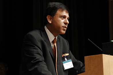 Dr Nagpaul: 'It was inevitable that the management fee would be less than (PCTs receive) at present because of this government's pledge to cut costs' (Photograph: JH Lancy)