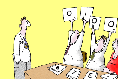 The GP Record, by Fran Orford www.francartoons.com
