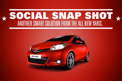 Toyota: rolls out its Social Snap Shot app