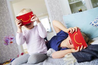 McDonald's turns its Happy Meal box into virtual reality goggles