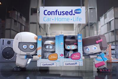 Confused.com adds two new toys to join Brian the Robot