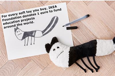 Ikea turns adorable kids' drawings into stuffed toys