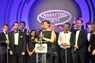 O2 wins Marketing Society Brand of the Year Award