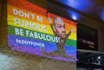 Paddy Power hijacks BBC Sports Personality of the Year with rainbow Tyson Fury image