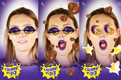 Cadbury is first UK confectionery brand to use new Snapchat ad platform