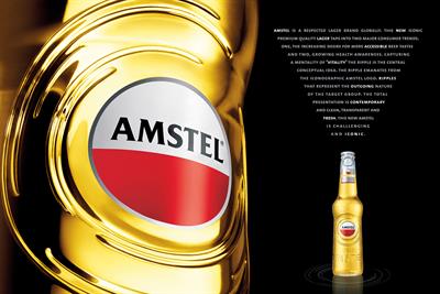 Adam & Eve/DDB wins Amstel UK advertising