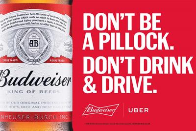 Budweiser offers Christmas Eve boozers a free Uber home