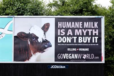 Outdoor ads urge public to find the vegan inside themselves