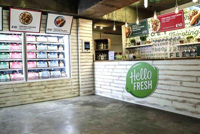 Hello Fresh launches pop-up store designed by Hot Pickle