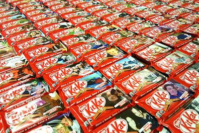 KitKat to give away personalised packs featuring photos of consumers