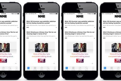 NME and Uncut to promote Sky set top boxes through Apple News